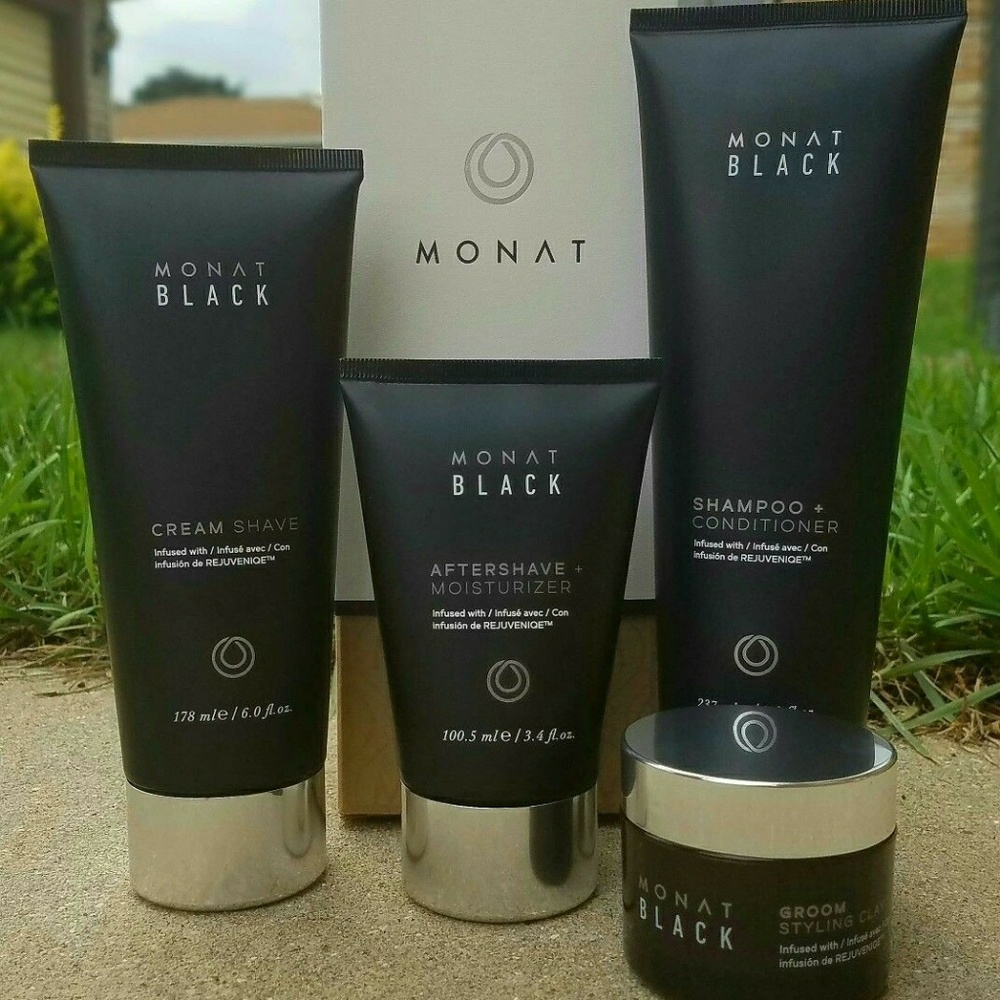 Monat Black Aftershave+Moisturizer